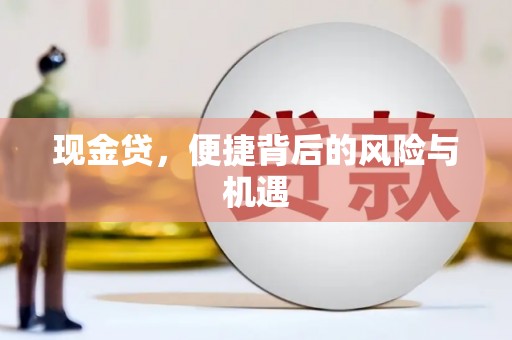 砀山现金贷，便捷背后的风险与机遇