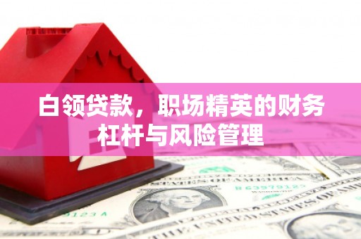 砀山白领贷款，职场精英的财务杠杆与风险管理