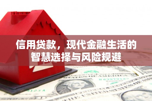 砀山信用贷款，现代金融生活的智慧选择与风险规避