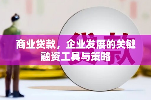 砀山商业贷款，企业发展的关键融资工具与策略