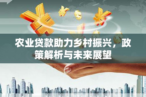 砀山农业贷款助力乡村振兴，政策解析与未来展望