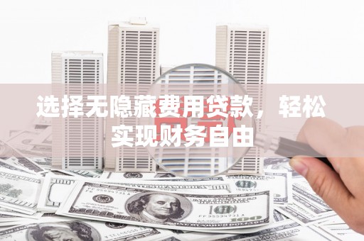 砀山选择无隐藏费用贷款，轻松实现财务自由