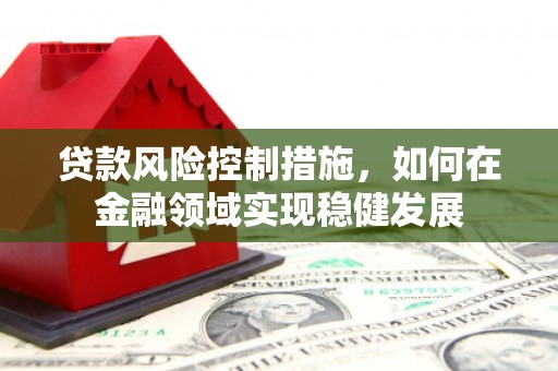 砀山贷款风险控制措施，如何在金融领域实现稳健发展