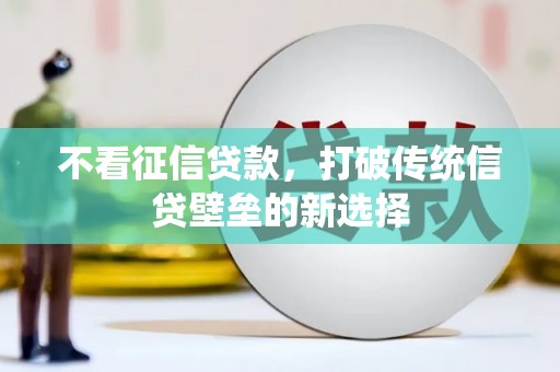 砀山不看征信贷款，打破传统信贷壁垒的新选择