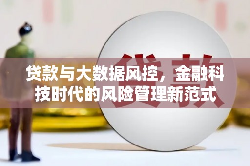 砀山贷款与大数据风控，金融科技时代的风险管理新范式