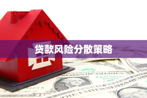 砀山贷款风险分散策略