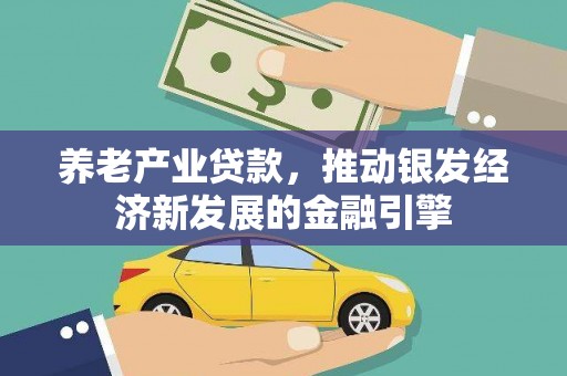 砀山养老产业贷款，推动银发经济新发展的金融引擎