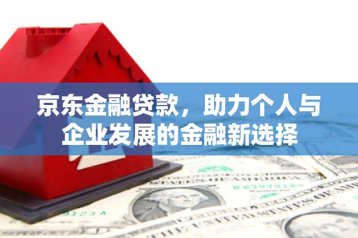砀山京东金融贷款，助力个人与企业发展的金融新选择