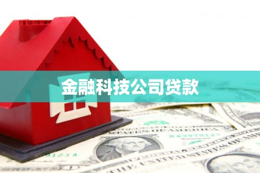 砀山金融科技公司贷款