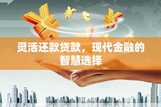 砀山灵活还款贷款，现代金融的智慧选择