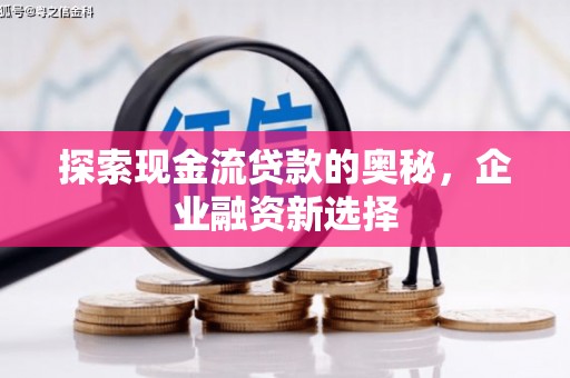 砀山探索现金流贷款的奥秘，企业融资新选择