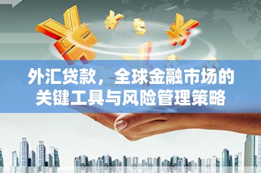 砀山外汇贷款，全球金融市场的关键工具与风险管理策略