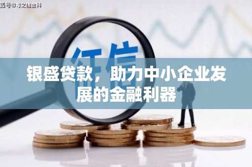 砀山银盛贷款，助力中小企业发展的金融利器