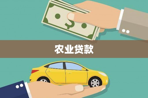 砀山农业贷款