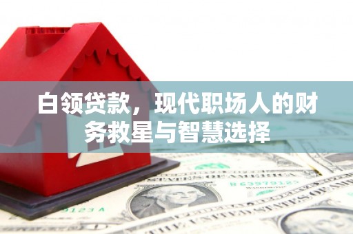 砀山白领贷款，现代职场人的财务救星与智慧选择