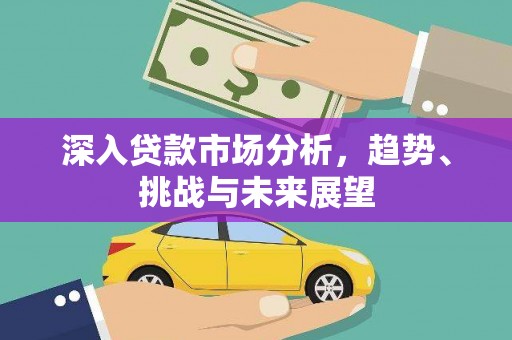 砀山深入贷款市场分析，趋势、挑战与未来展望
