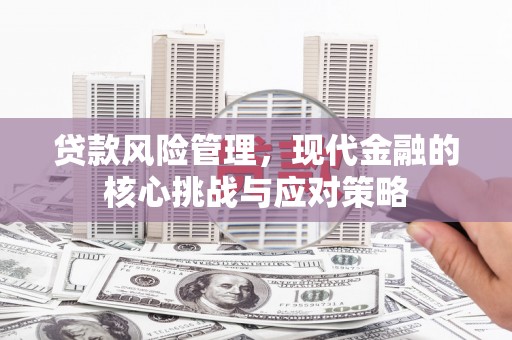 砀山贷款风险管理，现代金融的核心挑战与应对策略