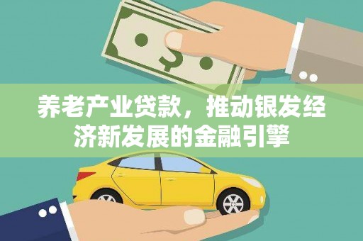 砀山养老产业贷款，推动银发经济新发展的金融引擎