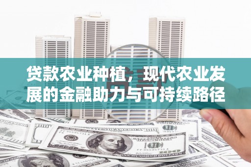 砀山贷款农业种植，现代农业发展的金融助力与可持续路径