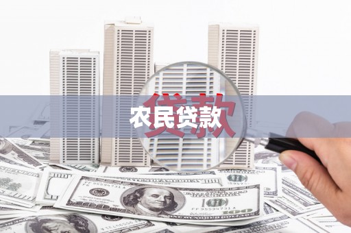 砀山农民贷款