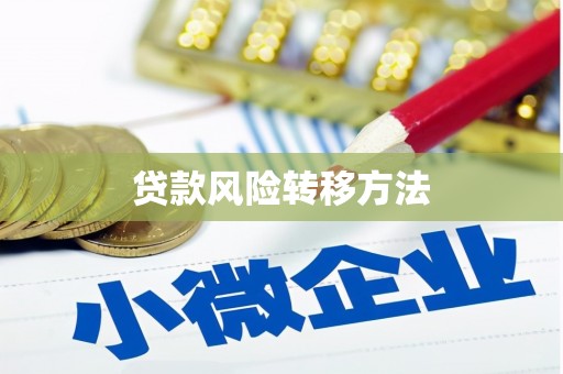砀山贷款风险转移方法