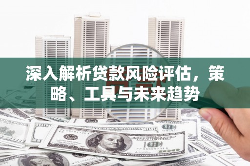 砀山深入解析贷款风险评估，策略、工具与未来趋势