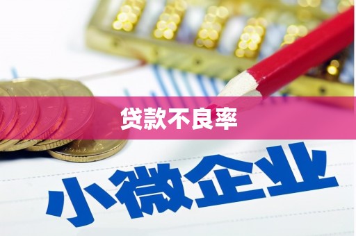 砀山贷款不良率