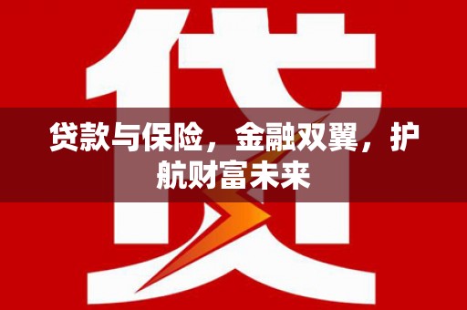 砀山贷款与保险，金融双翼，护航财富未来