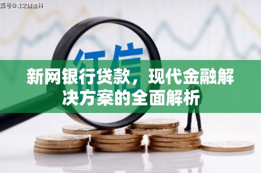 砀山新网银行贷款，现代金融解决方案的全面解析