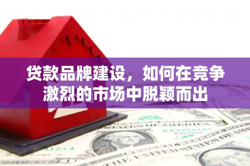 砀山贷款品牌建设，如何在竞争激烈的市场中脱颖而出