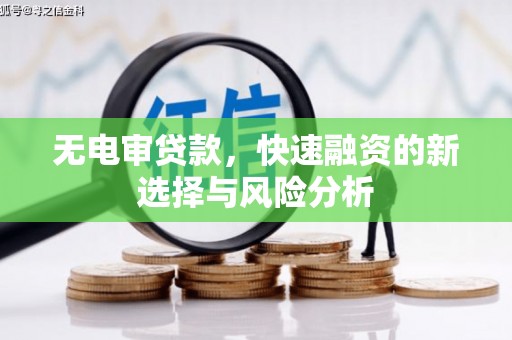 砀山无电审贷款，快速融资的新选择与风险分析