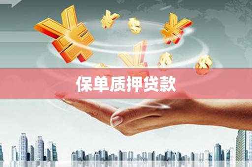 砀山保单质押贷款