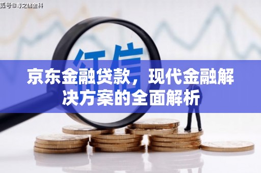 砀山京东金融贷款，现代金融解决方案的全面解析