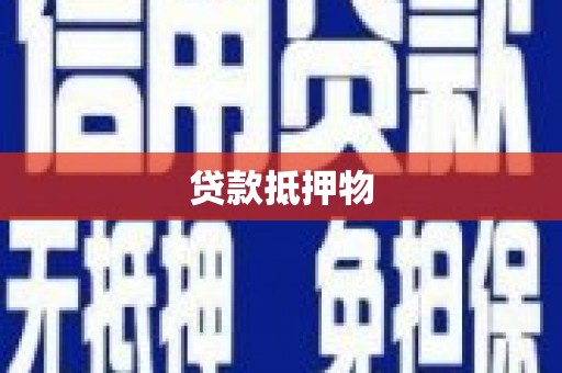 砀山贷款抵押物