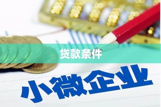 砀山贷款条件