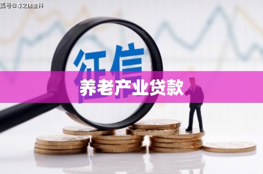 砀山养老产业贷款