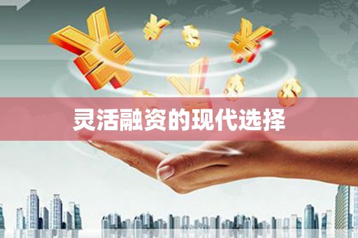 砀山灵活融资的现代选择