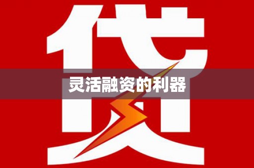 砀山灵活融资的利器