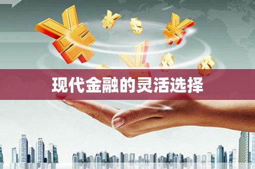 砀山现代金融的灵活选择