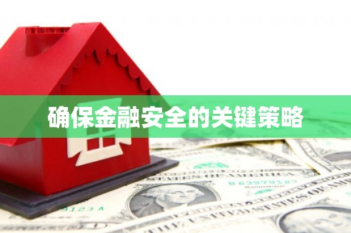 砀山确保金融安全的关键策略